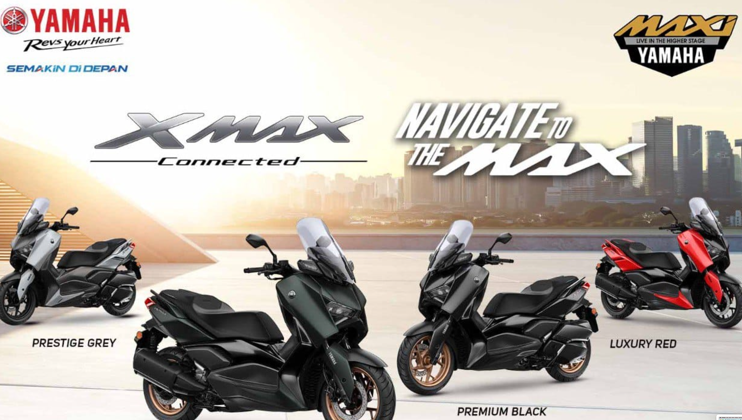 Yamaha XMAX 250 Connected